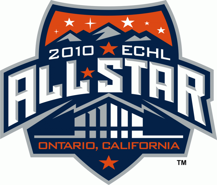 ECHL All-Star Game 2009 primary logo iron on transfers for T-shirts